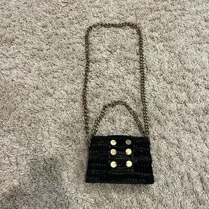 Kooreloo Soho Angel Black Bag with Detachable Chain